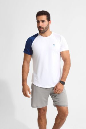 Classic White Gym Sport Workout T-Shirt