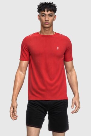 Crimson Active Gym Sport Workout T-Shirt