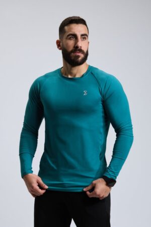 Forest Shade Gym Sport Workout Long Sleeve Shirt