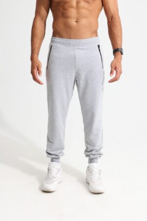 Misty Gray Gym Sport Workout Jogger