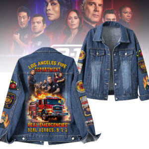9-1-1 TV Series Denim Jacket Gift For Fans