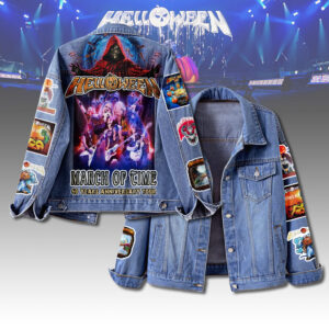 Helloween Music Denim Jacket Gift For Fans