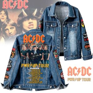 AC/DC Music Denim Jacket Gift For Fans