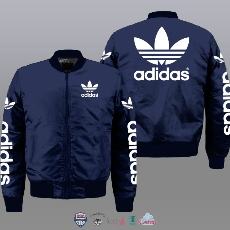 Adidas Luxury Fashion Style Bomber Jacket For Fans