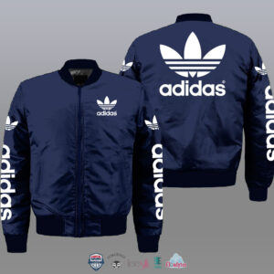 Adidas Luxury Fashion Style Bomber Jacket For Fans