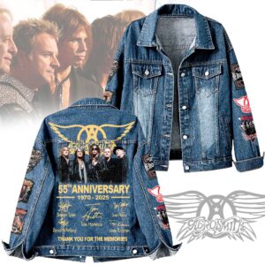 Aerosmith Music Denim Jacket Gift For Fans