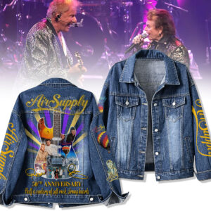 Air Supply Music Denim Jacket Gift For Fans
