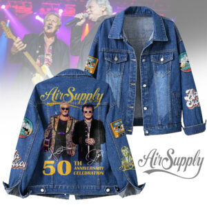 Air Supply Music Denim Jacket Gift For Fans