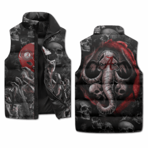 Alabama Crimson Tide NCAA Style Sleeveless Puffer Jacket For Fans