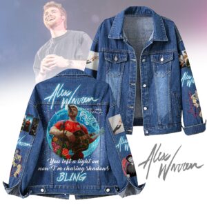 Alex Warren Music Denim Jacket Gift For Fans