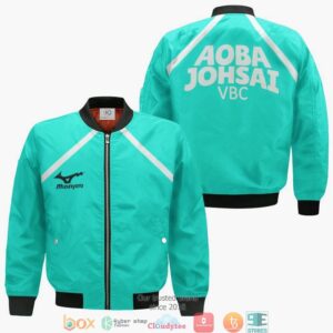 Aoba Johsai High Libero Haikyuu Anime Anime Style Bomber Jacket For Fans