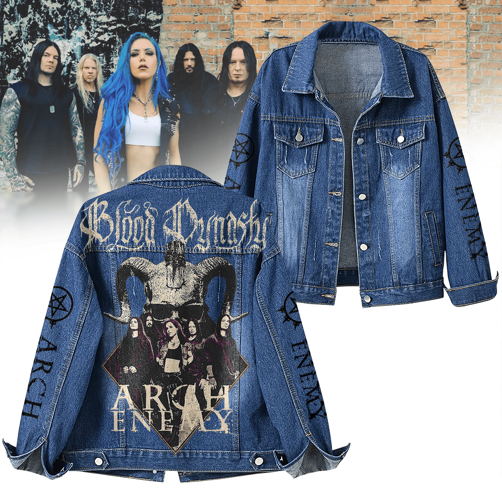 Arch Enemy Music Denim Jacket Gift For Fans