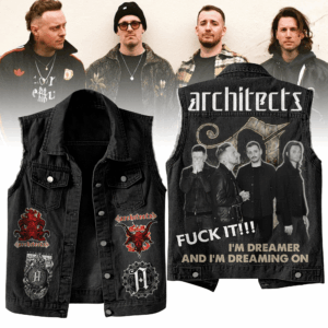Architects Music Style Sleeveless Jacket For Fans