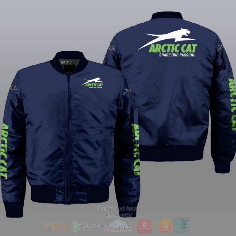 Arctic Cat Share Our Passion Car Style Bomber Jacket For Fans