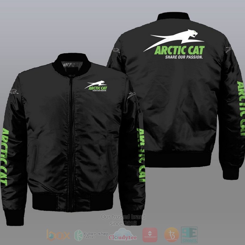 Arctic Cat Share Our Passion Car Style Bomber Jacket For Fans