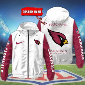 Arizona Cardinals NFL Personalized Style Windbreaker Jacket For Fans