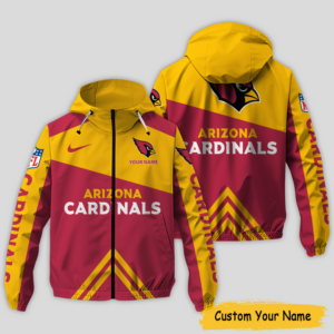 Arizona Cardinals NFL Personalized Style Windbreaker Jacket For Fans