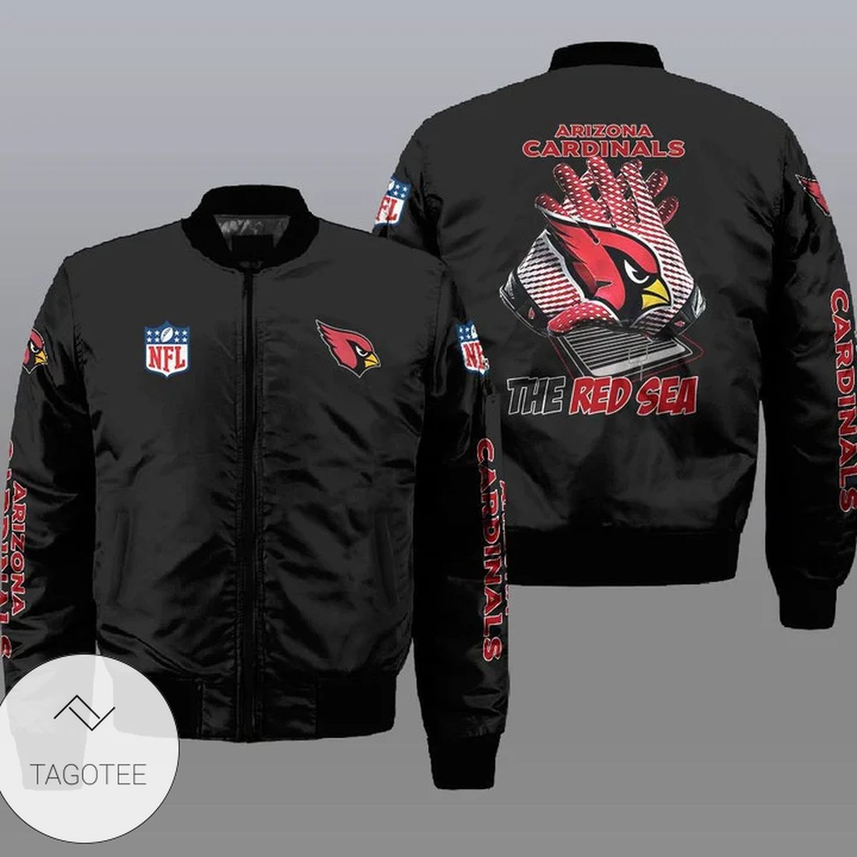 Arizona Cardinals NFL Style Bomber Jacket For Fans