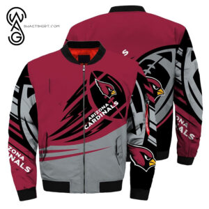 Arizona Cardinals NFL Style Bomber Jacket For Fans