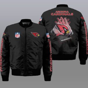 Arizona Cardinals NFL Style Bomber Jacket For Fans