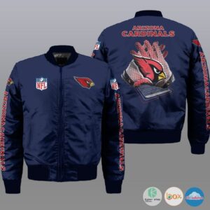 Arizona Cardinals NFL Style Bomber Jacket For Fans