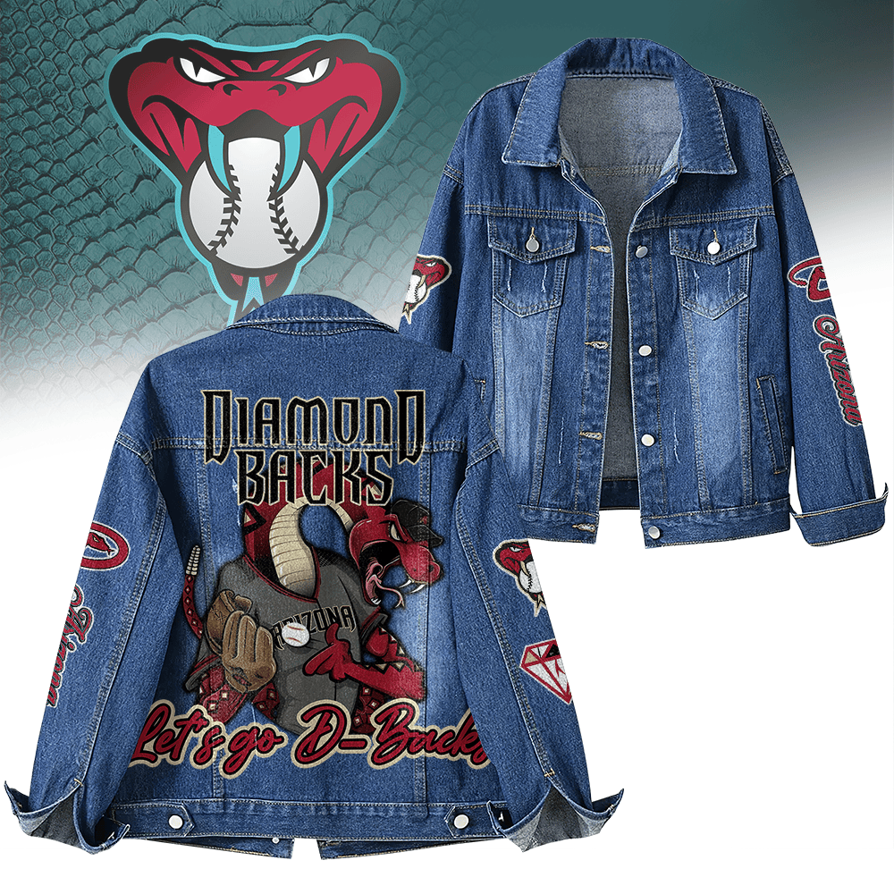 Arizona Diamondbacks MLB Denim Jacket Gift For Fans