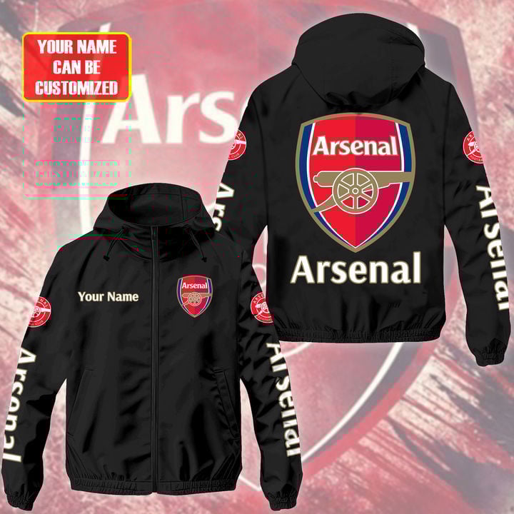 Arsenal EPL Style Parka Jacket For Fans
