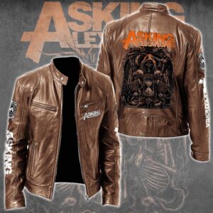 Asking Alexandria Music Style Leather Jacket For Fans