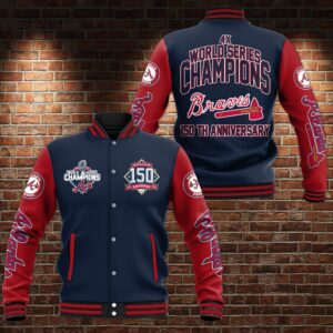 Atlanta Braves MLB Style Baseball Jacket For Fans
