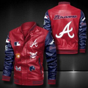 Atlanta Braves MLB Style Leather Jacket For Fans