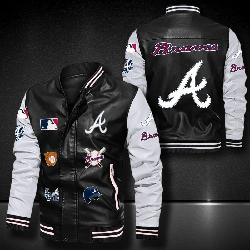 Atlanta Braves MLB Style Leather Jacket For Fans