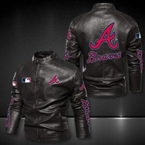 Atlanta Braves MLB Style Leather Jacket For Fans