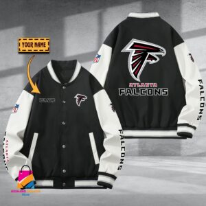 Atlanta Falcon NFL Style Baseball Jacket For Fan