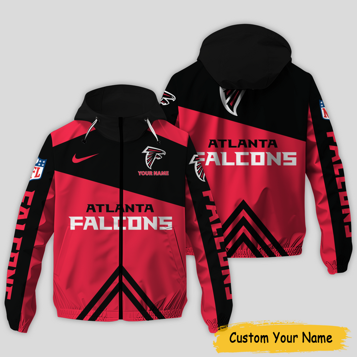 Atlanta Falcons NFL Personalized Style Windbreaker Jacket For Fans