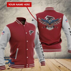 Atlanta Falcons NFL Style Baseball Jacket For Fan
