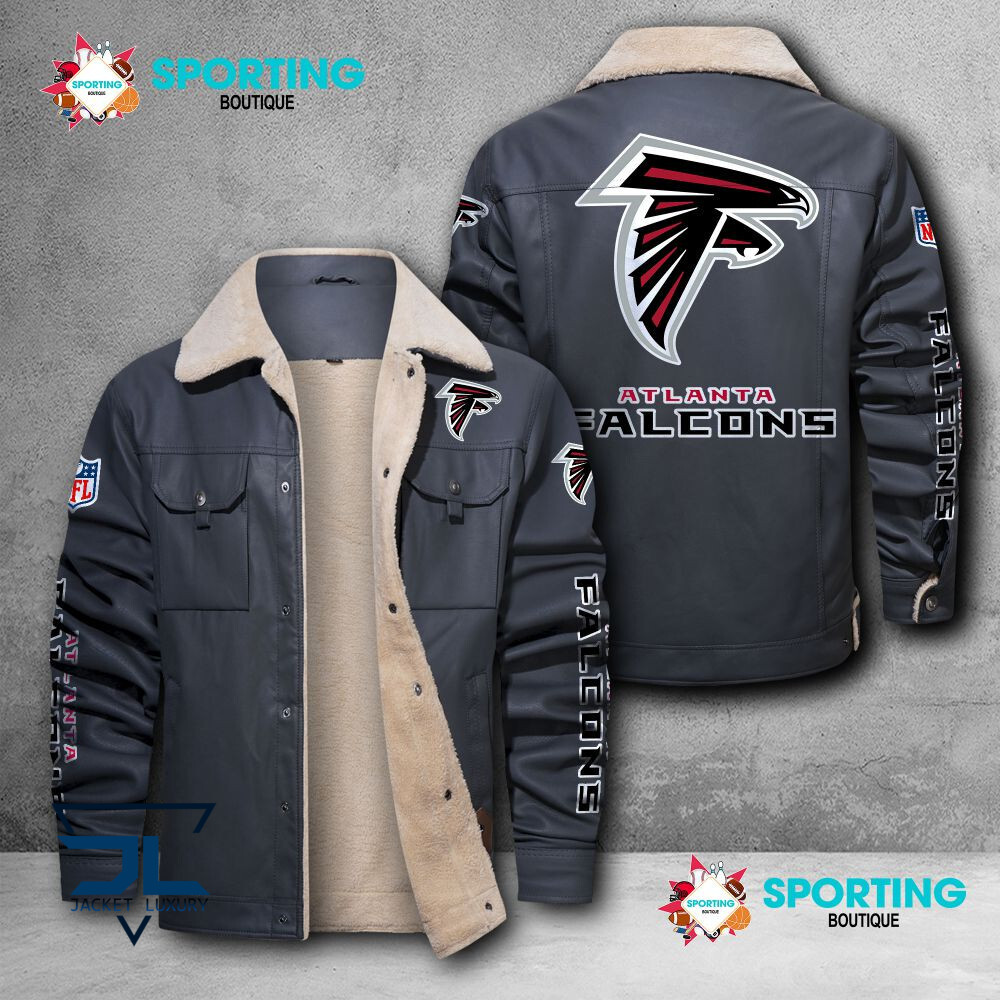 Atlanta Falcons NFL Style Leather Jacket For Fans