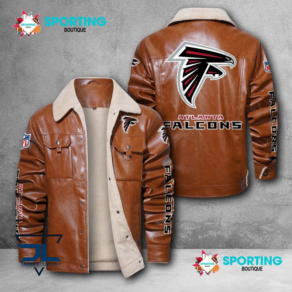 Atlanta Falcons NFL Style Leather Jacket For Fans