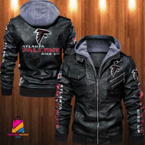 Atlanta Falcons NFL Style Leather Jacket For Fan