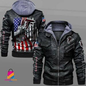 Atlanta Falcons NFL Style Leather Jacket For Fan