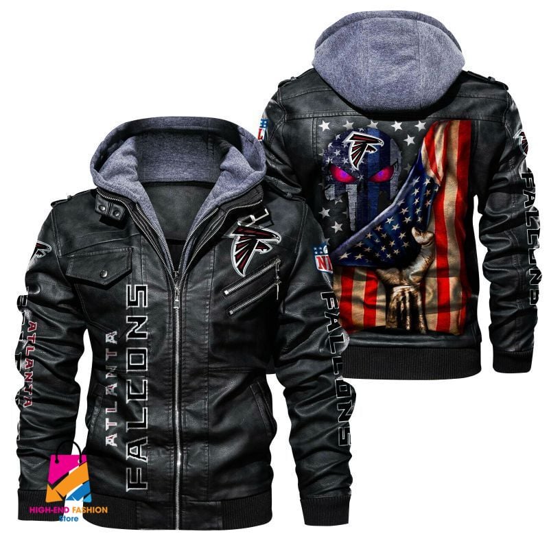 Atlanta Falcons NFL Style Leather Jacket For Fan