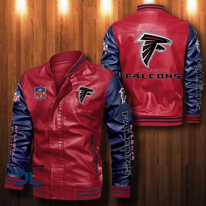 Atlanta Falcons NFL Style Leather Jacket For Fan