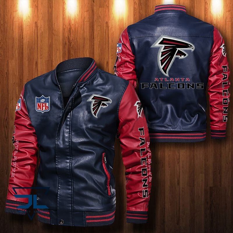 Atlanta Falcons NFL Style Leather Jacket For Fan