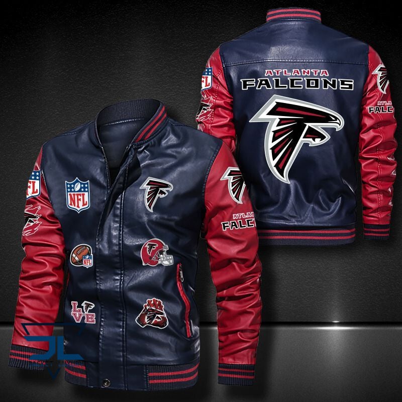 Atlanta Falcons NFL Style Leather Jacket For Fan