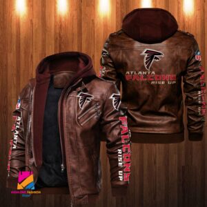 Atlanta Falcons NFL Style Leather Jacket For Fan