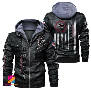 Atlanta Falcons NFL Style Leather Jacket For Fan