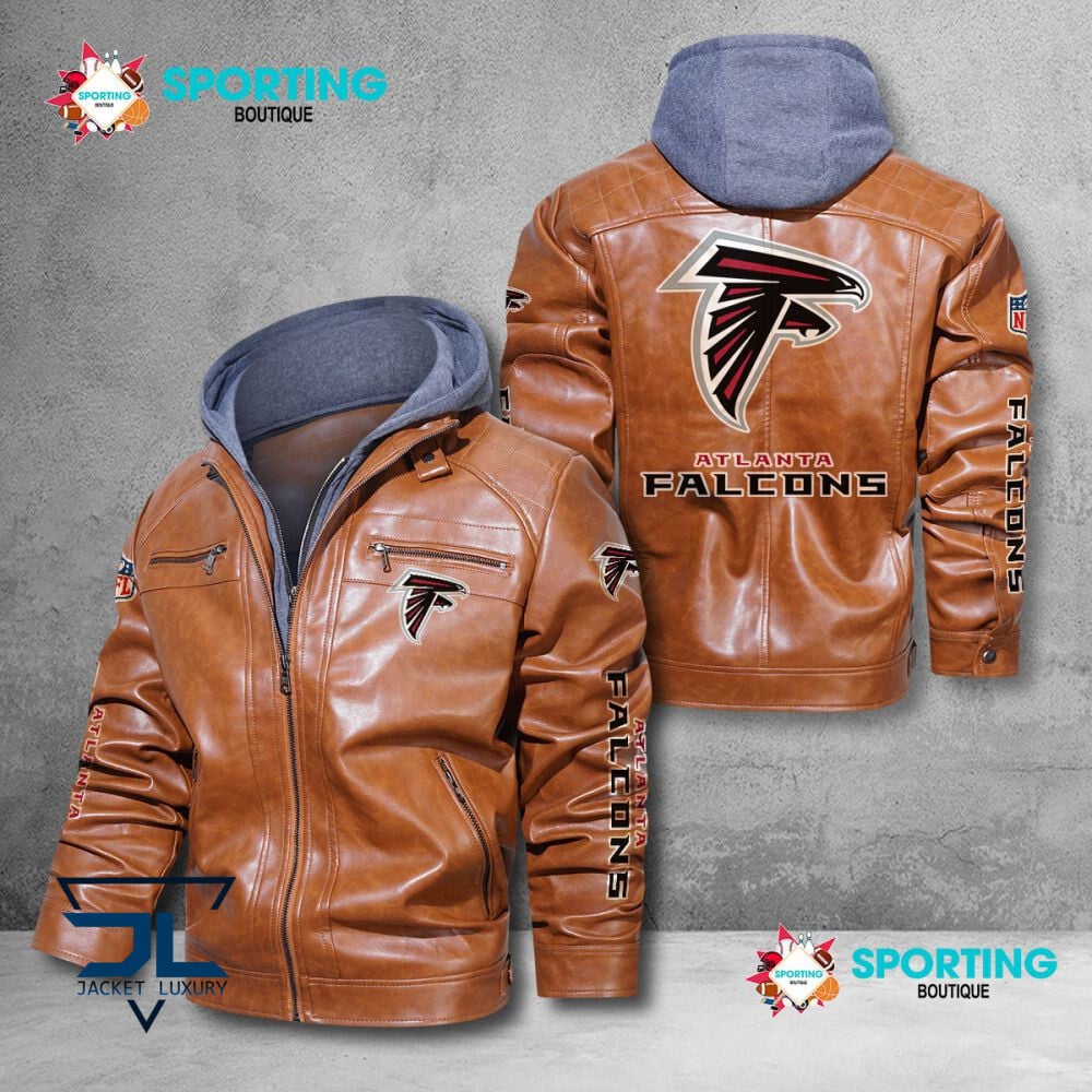 Atlanta Falcons NFL Style Leather Jacket For Fans