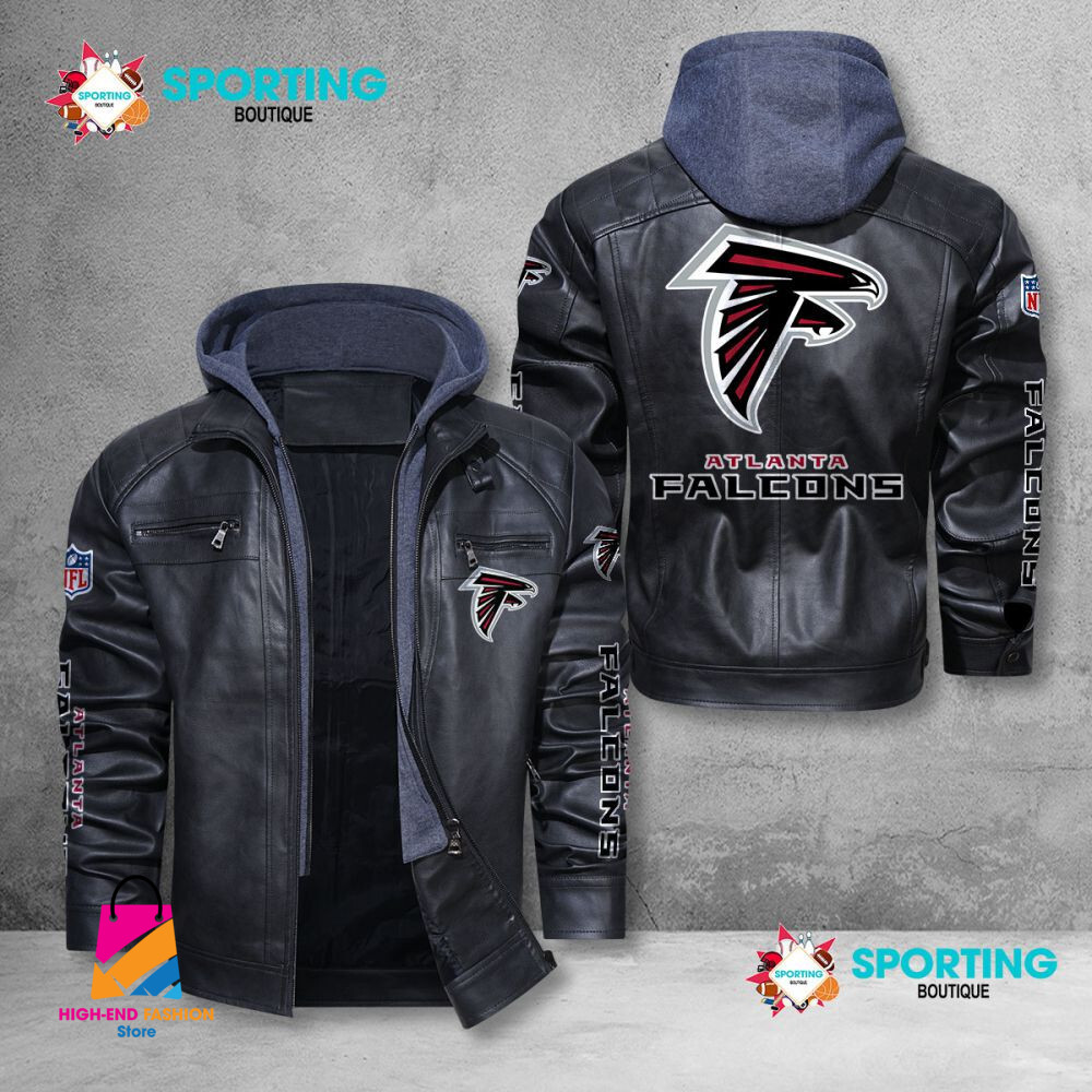 Atlanta Falcons NFL Style Leather Jacket For Fans