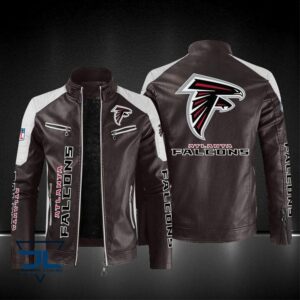 Atlanta Falcons NFL Style Leather Jacket For Fans