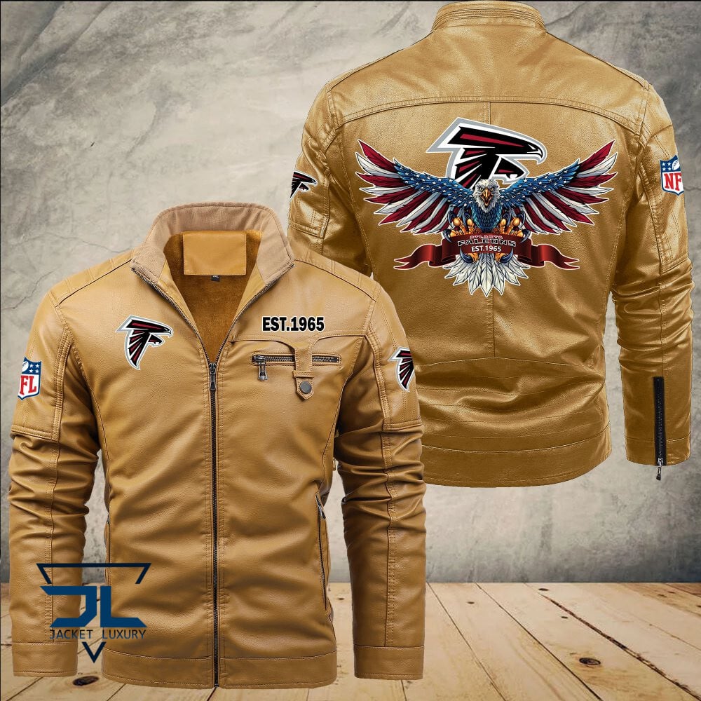 Atlanta Falcons NFL Style Leather Jacket For Fans