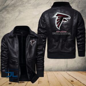 Atlanta Falcons NFL Style Leather Jacket For Fans